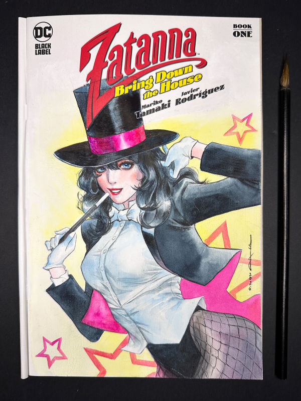 Image for Zatanna Watercolor Sketch Cover
