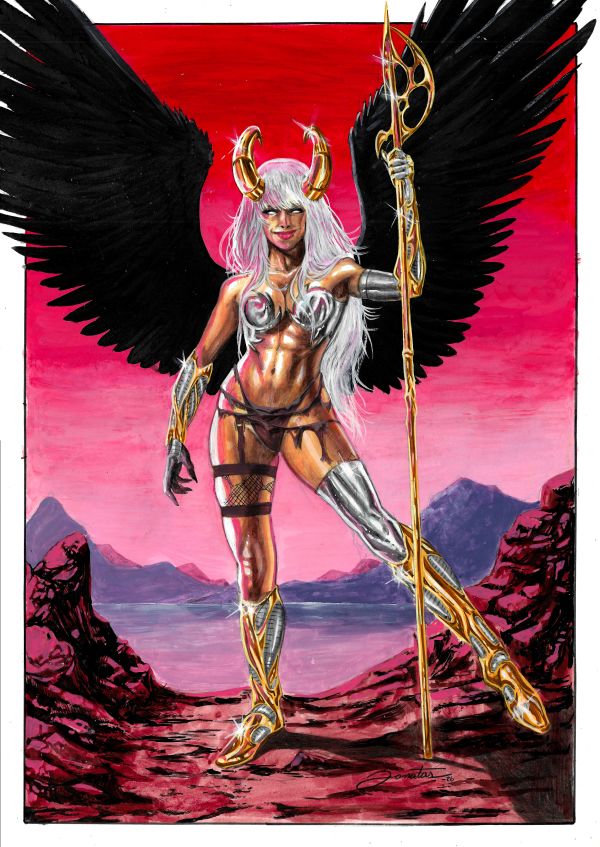 Image for Angelus Amazing Original Art By Jonatas