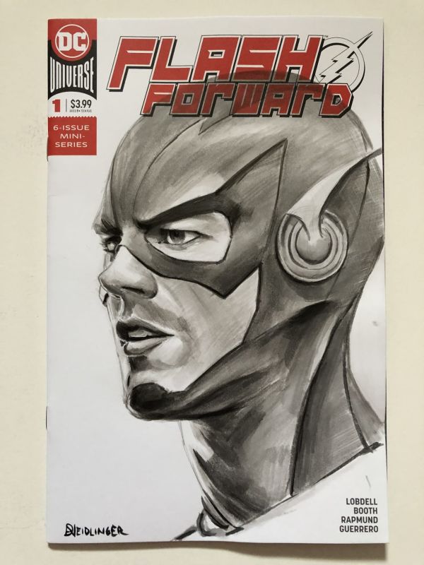 Image for Flash Forward #1 Flash Sketch Cover