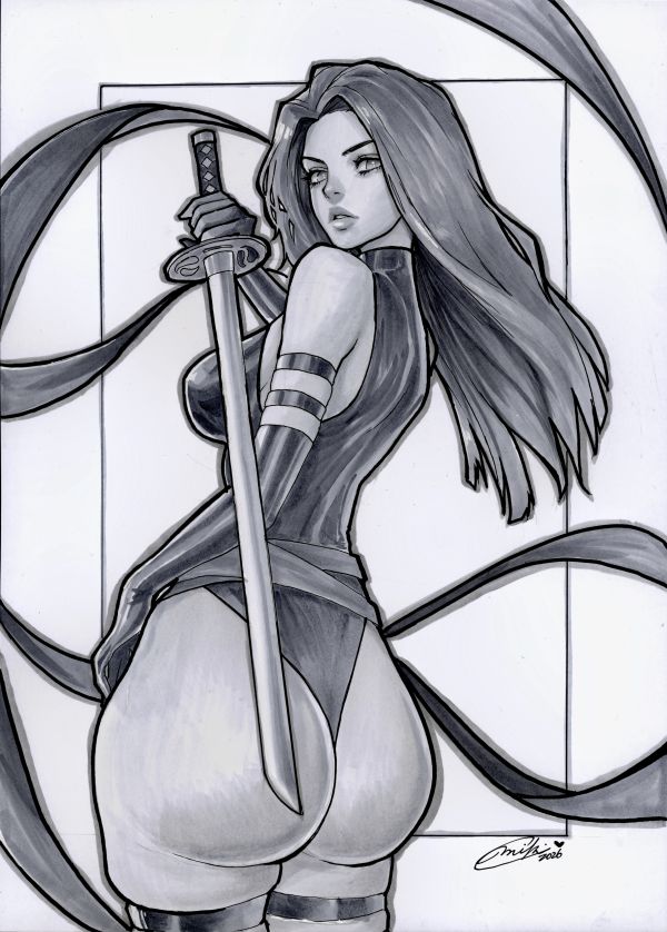 Image for Psylocke BWG sketch 