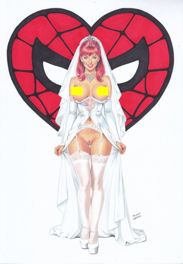 Image for MJ Wedding Spider-man