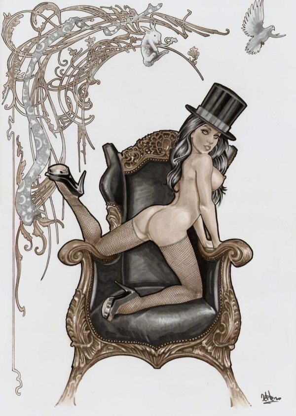 Image for Zatanna copic markers