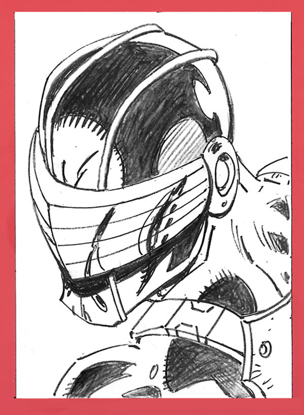 Image for SnakeEyes Original Pencil Sketch Card
