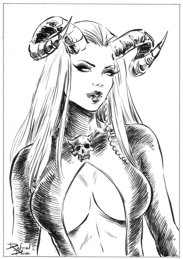 Image for Satanna Original Art by Rafael Paiva