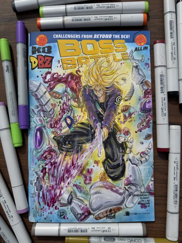 Image for Trunks vs Freeza- by JAK