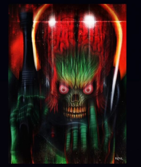 Image for Mars Attacks - 60th Anniversary - Printed in Blood