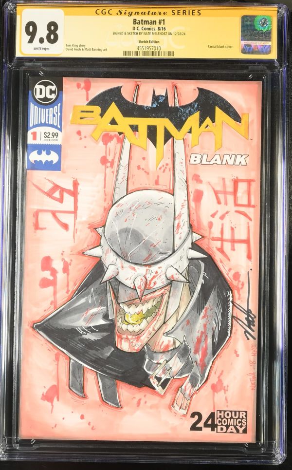 Image for Batman #1 | Sketch Edition | CGC 9.8 | Signature Series