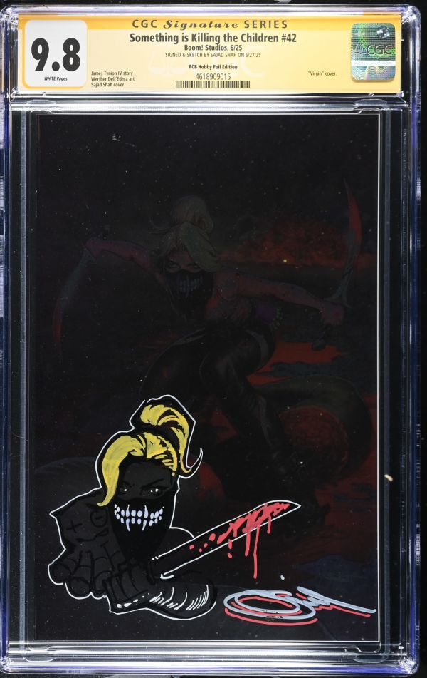 Image for Something is Killing the Children #42 | PCB Hobby Foil Edition | CGC 9.8 | Signature Series