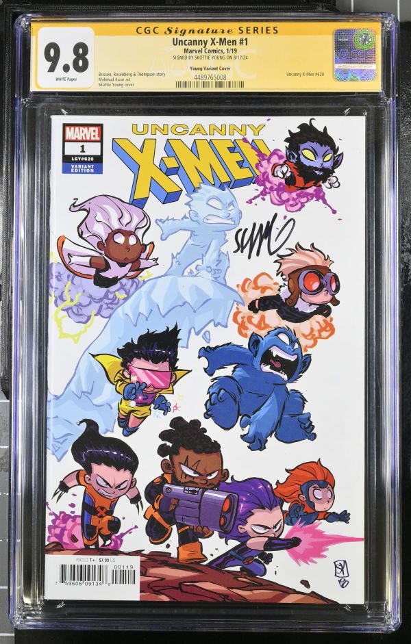 Image for Uncanny X-Men #1 | Young Variant Cover | CGC 9.8 | Signature Series