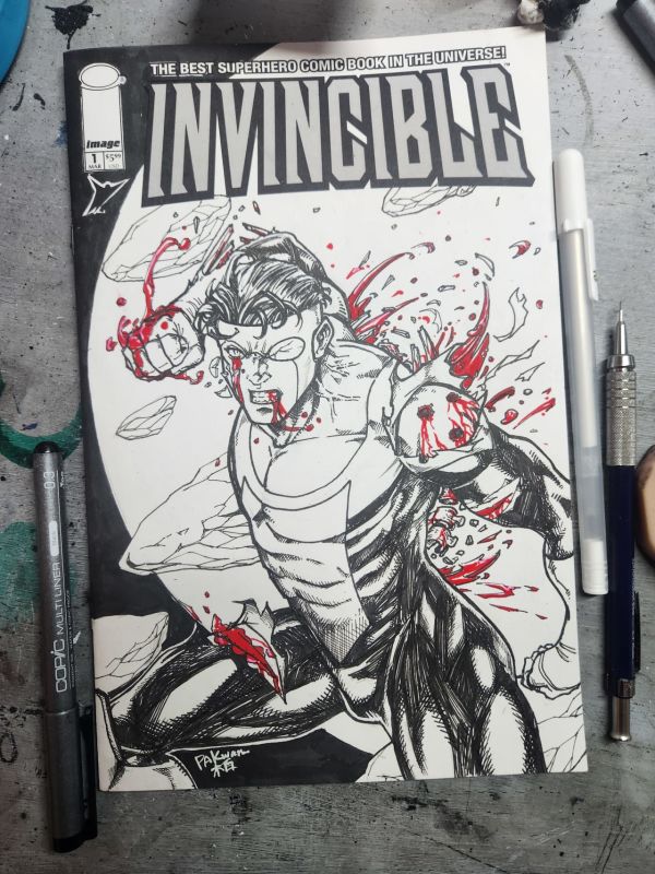 Image for Invincible Sketch Cover 