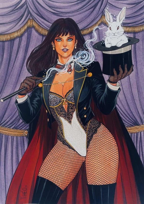 Image for Zatanna Illustration, 11" X 17"