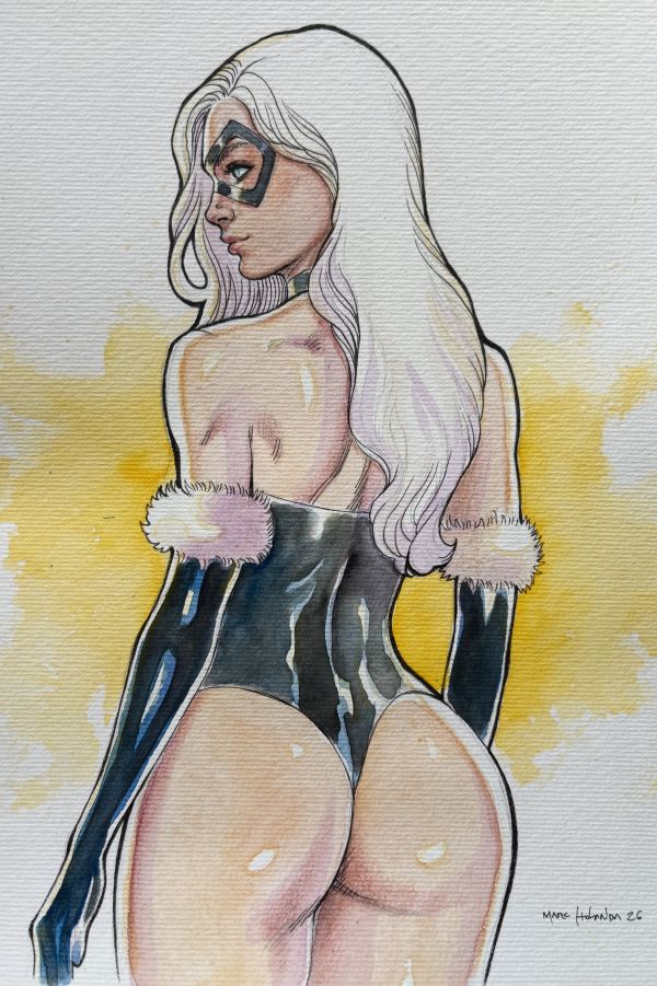 Image for Black Cat Pin Up