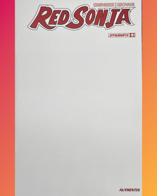 Image for Red Sonja Sketch Cover Commission (1)