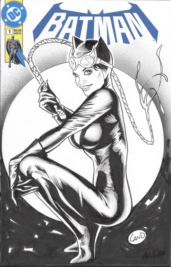 Image for Catwoman Sketch Cover by Greg Land