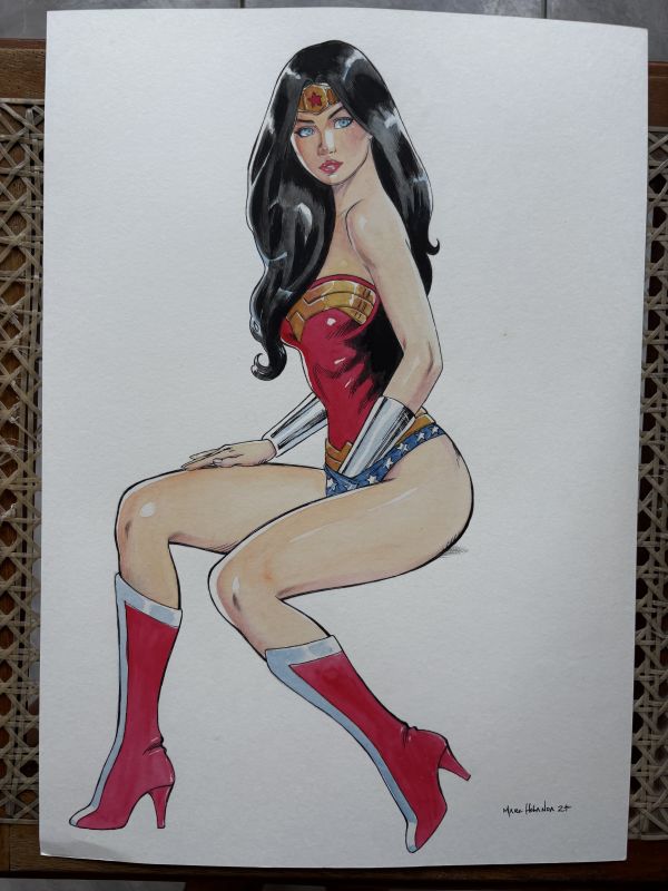 Image for Wonder Woman Pin Up 11x17