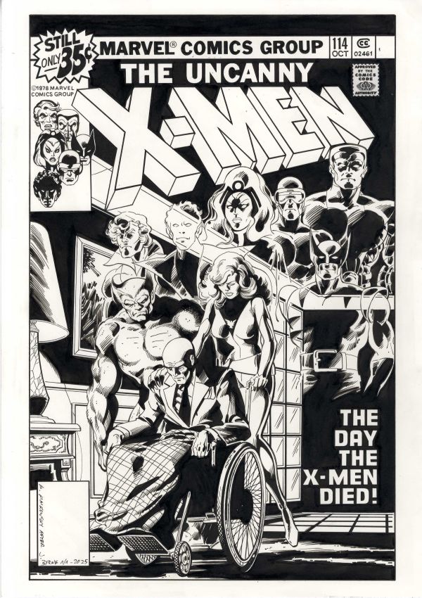 Image for The Uncanny X-Men #114 Cover Recreation by Michael Maikowsky