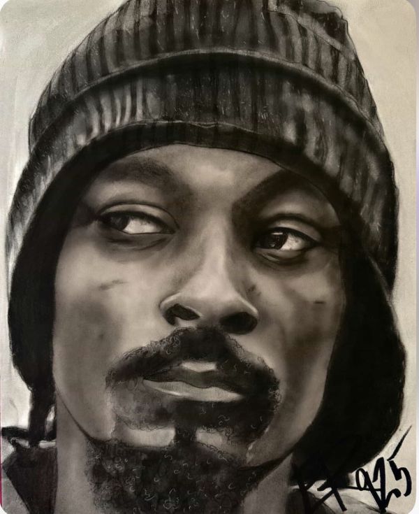 Image for Snoop Dogg Portrait by Erinredlineart