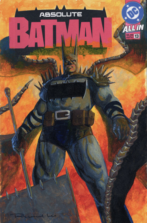 Image for Absolute Batman #13 Painted Sketch Cover by Raymund Lee