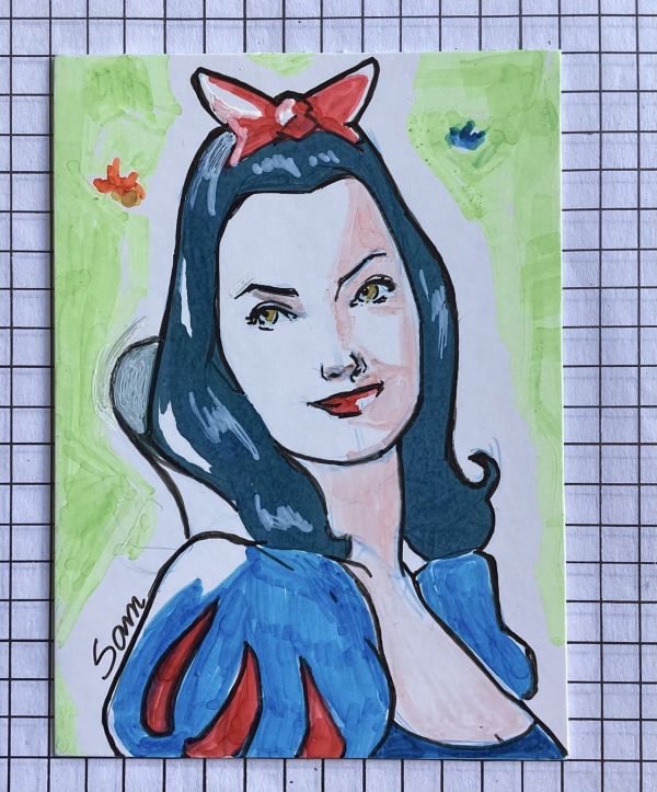 Image for Snow White - Personal Sketch Card