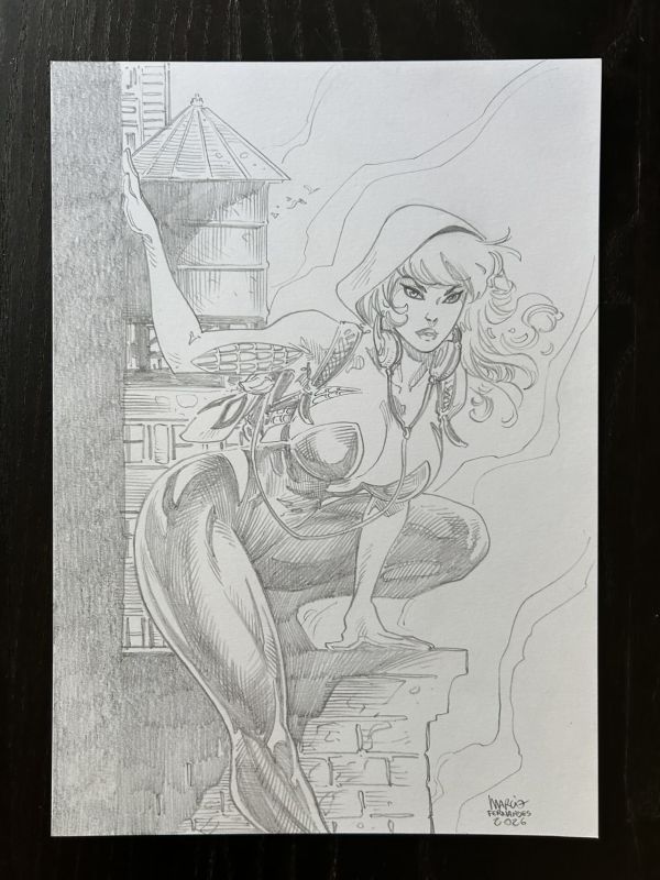 Image for Spider Gwen by Marcio Fernandes