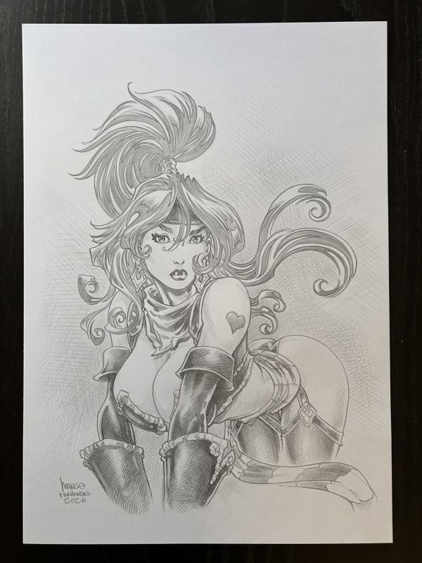 Image for Red Monika by Marcio Fernandes