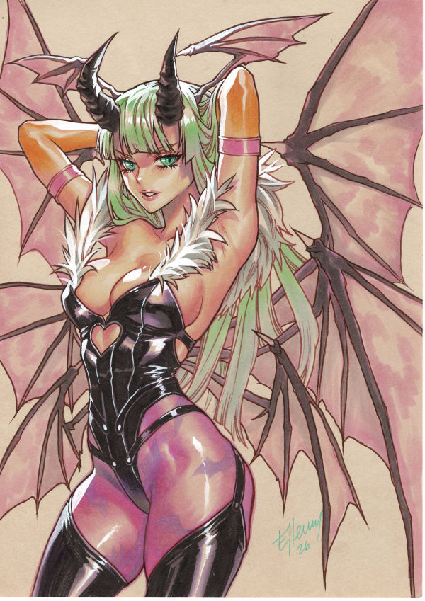 Image for Battle of the Artists: Morrigan by Elmer Santos