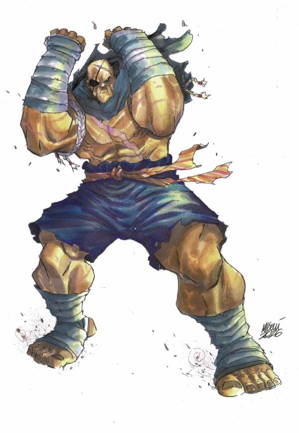 Image for Battle of the Artists: Sagat by Alessandro Micelli 