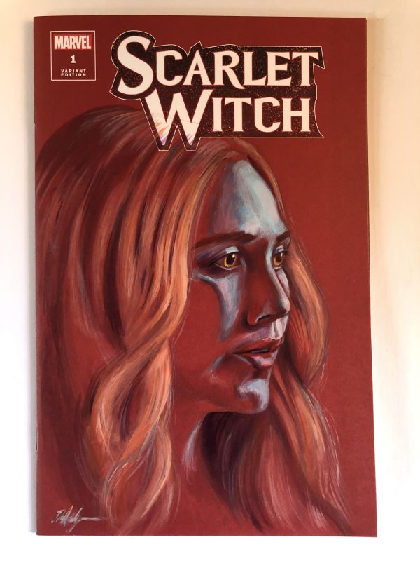 Image for Scarlet Witch #1 Acrylic Painted Cover