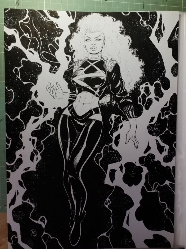 Image for Storm Original Inked Illustration  Cover "11x17"A3