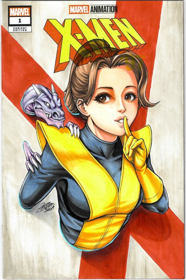 Image for Kitty Pryde & Lockheed by Leos