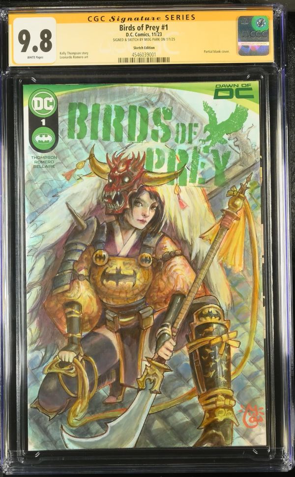 Image for Cassandra Cain Geisha Batgirl Sketch by Mog Park