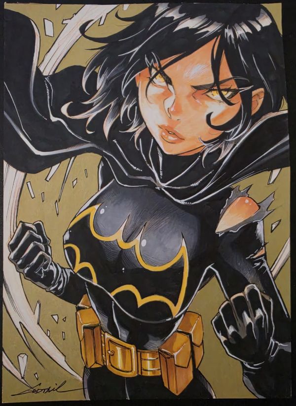 Image for Cassandra Cain Batgirl Original Art by Godtail