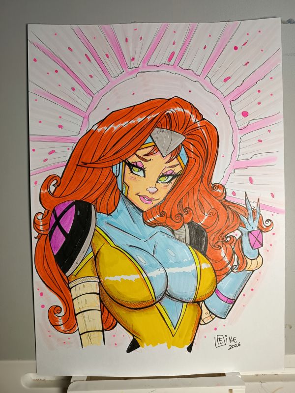 Image for 9"12 Jean Gray by Eike