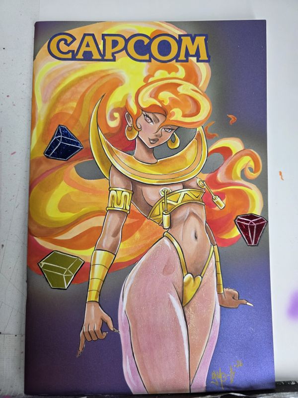 Image for "Fortune Favors the Hard" Rogue Powerstone sketch cover by Smo-G