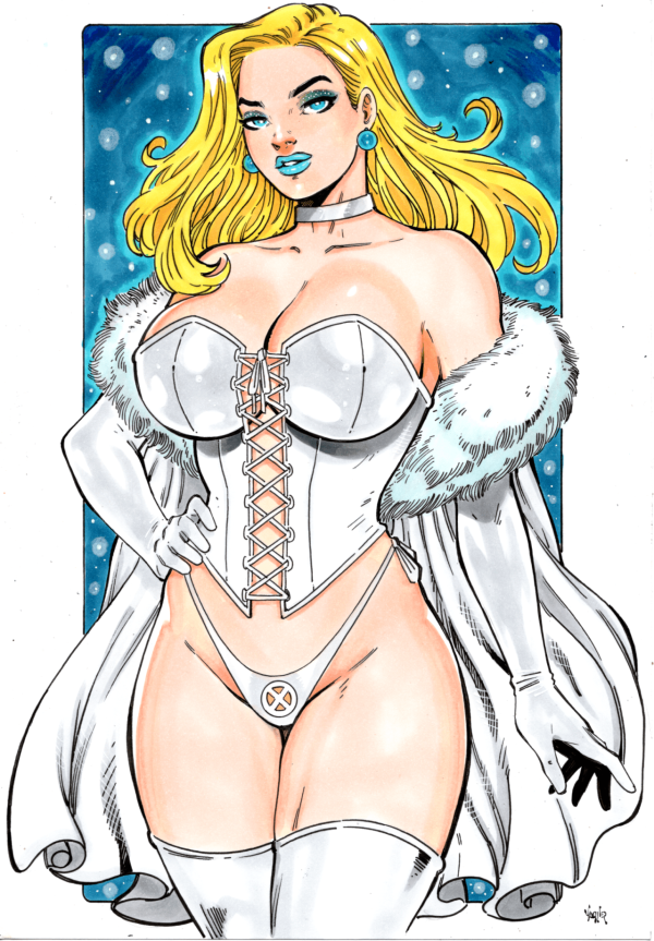 Image for Emma Frost Pin Up
