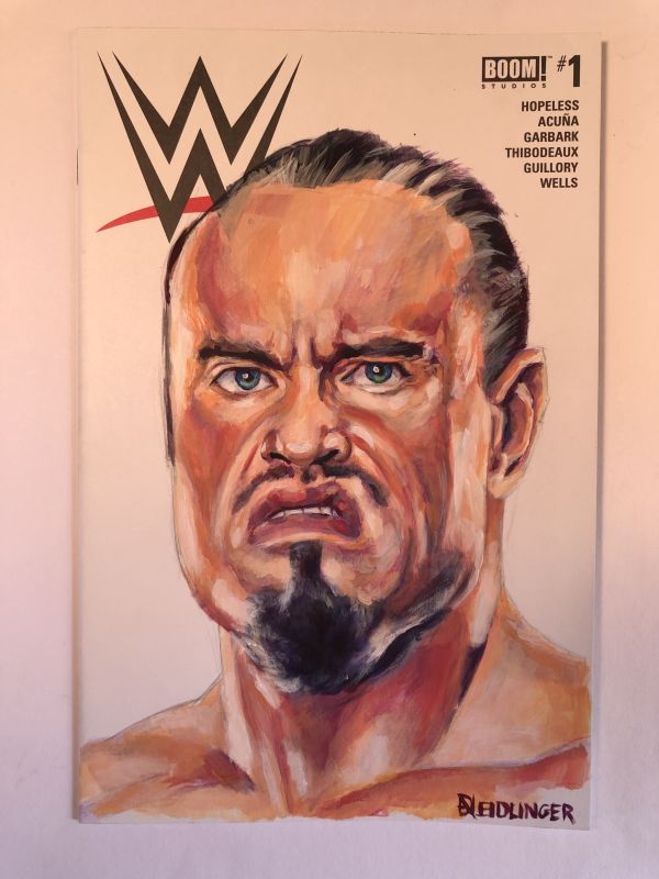 Image for Gene Snitsky WWE #1 Acrylic Sketch Cover