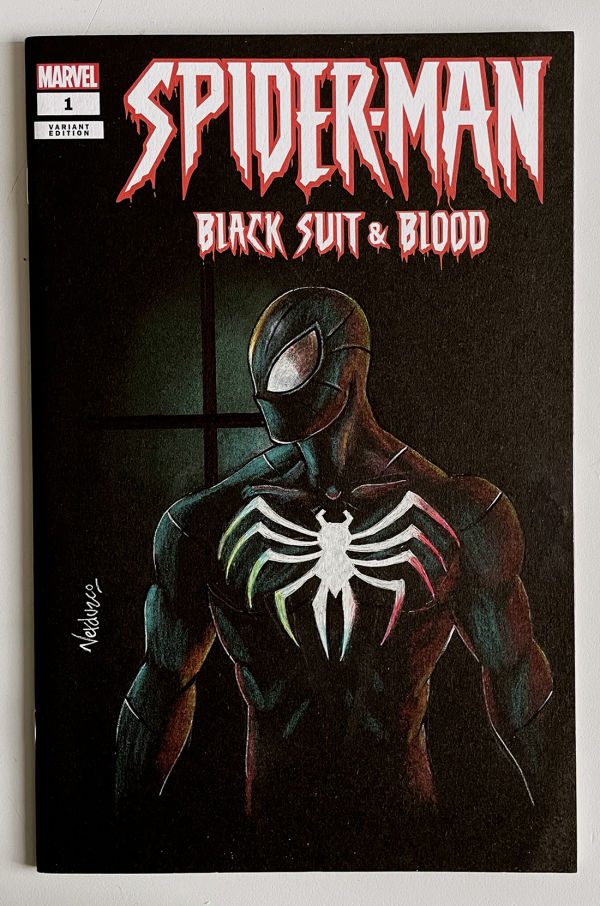 Image for Spider-Man Black Suit Blank Cover