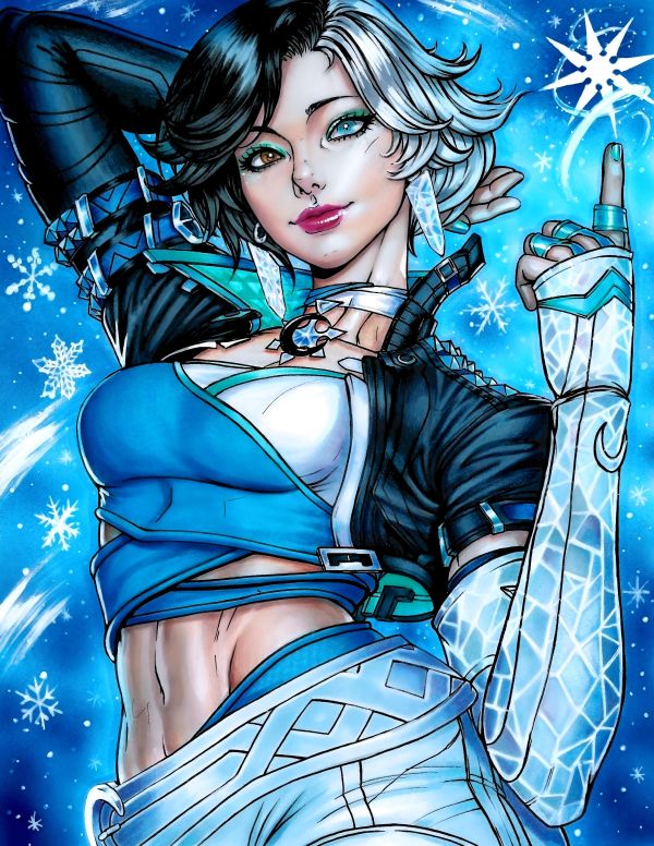 Image for Original Art ADA Marvel Rivals Luna Snow