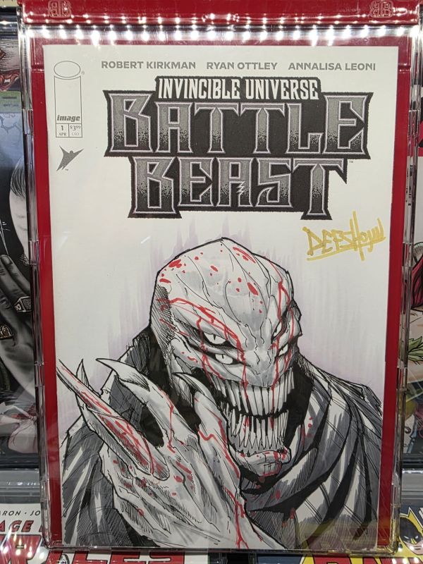 Image for Battle Beast Invincible Universe Cover by Def Shogun