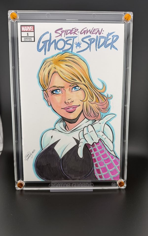 Image for Spider-Gwen Sketch by Sean Forney