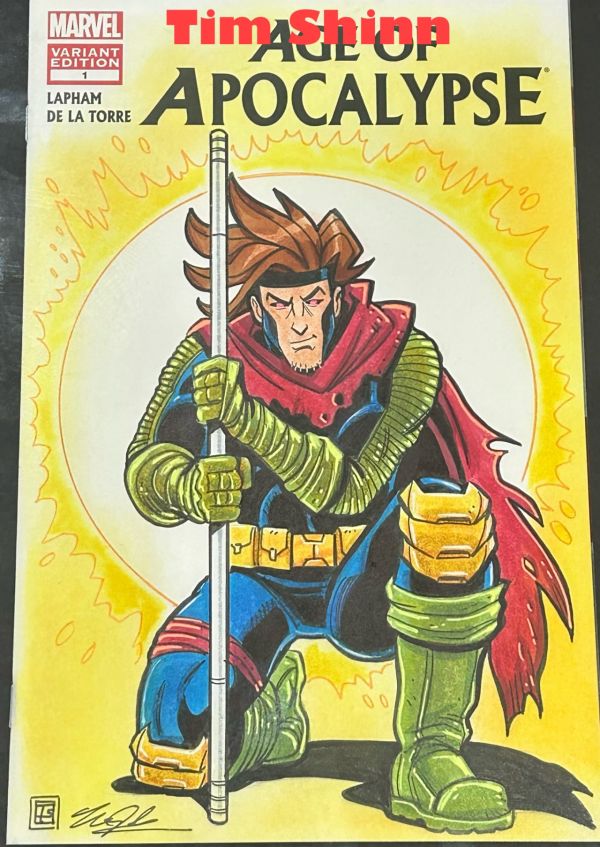 Image for Age of Apocalypse Variant Cover by Tim Shinn