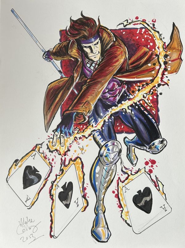 Image for Gambit Illustration by Mike Collins