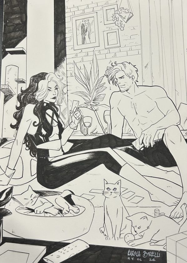 Image for Rogue and Gambit at Home by Carola Borelli
