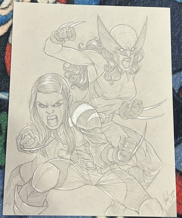 Image for Wolverine and Gabby by Vince Sunico