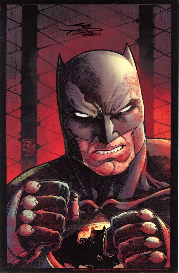 Image for BATMAN COLOR PRINT SIGNED JOE PRADO