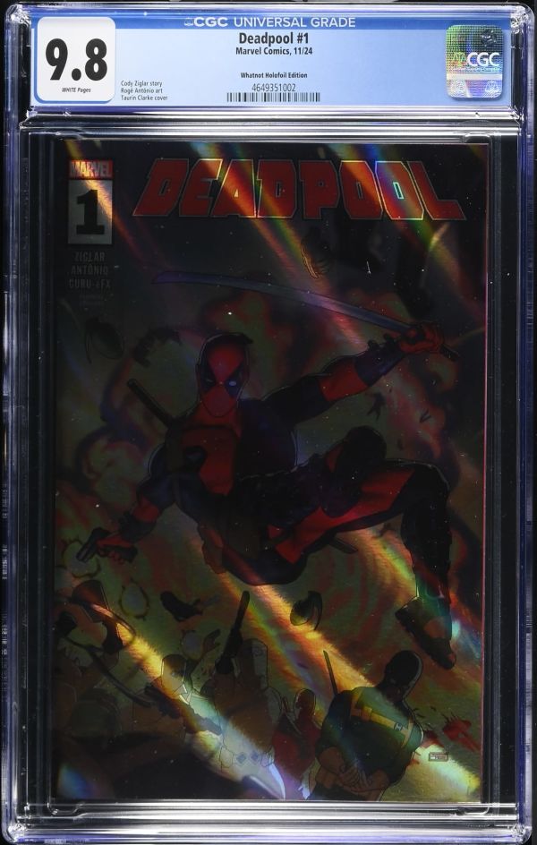 Image for Deadpool #1 | Whatnot Holofoil Edition | CGC 9.8 | Universal