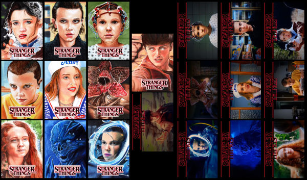 Image for Stranger Things Trading Card Art Set