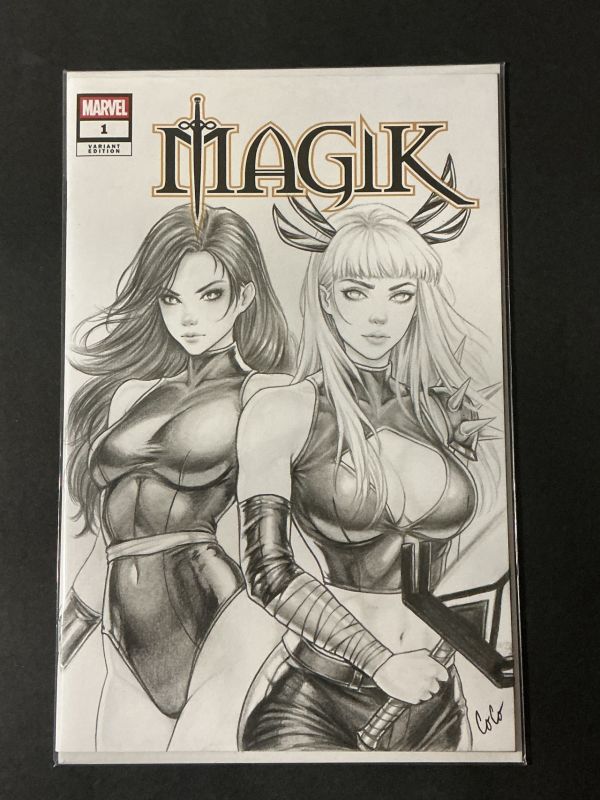 Image for Psylocke and Magik by Courtney Costello