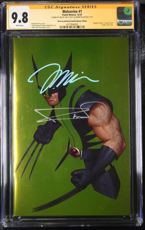 Image for Wolverine #1 CGC 9.8 Signed by Jim Lee and Frank Miller
