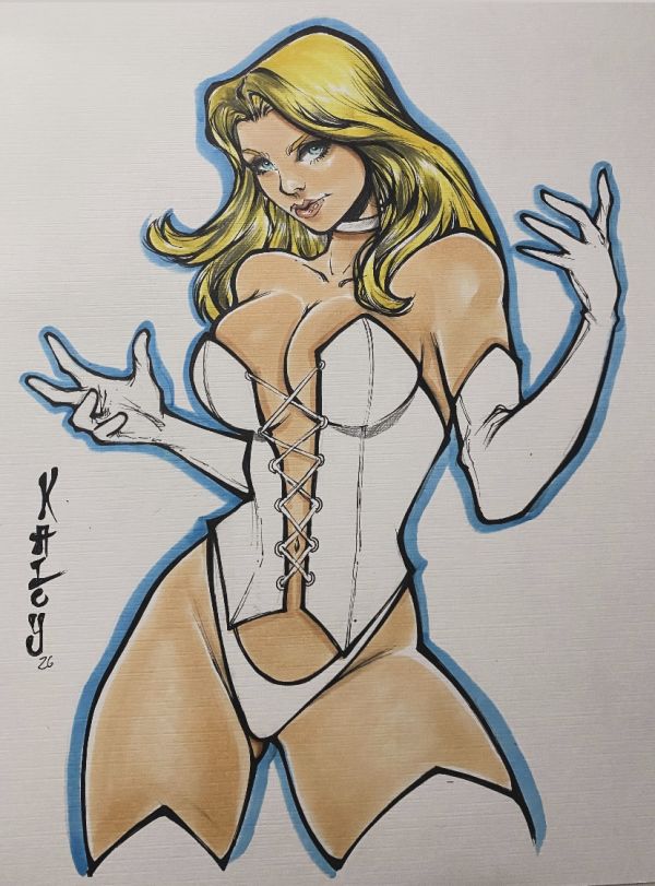 Image for Emma Frost Pin Up